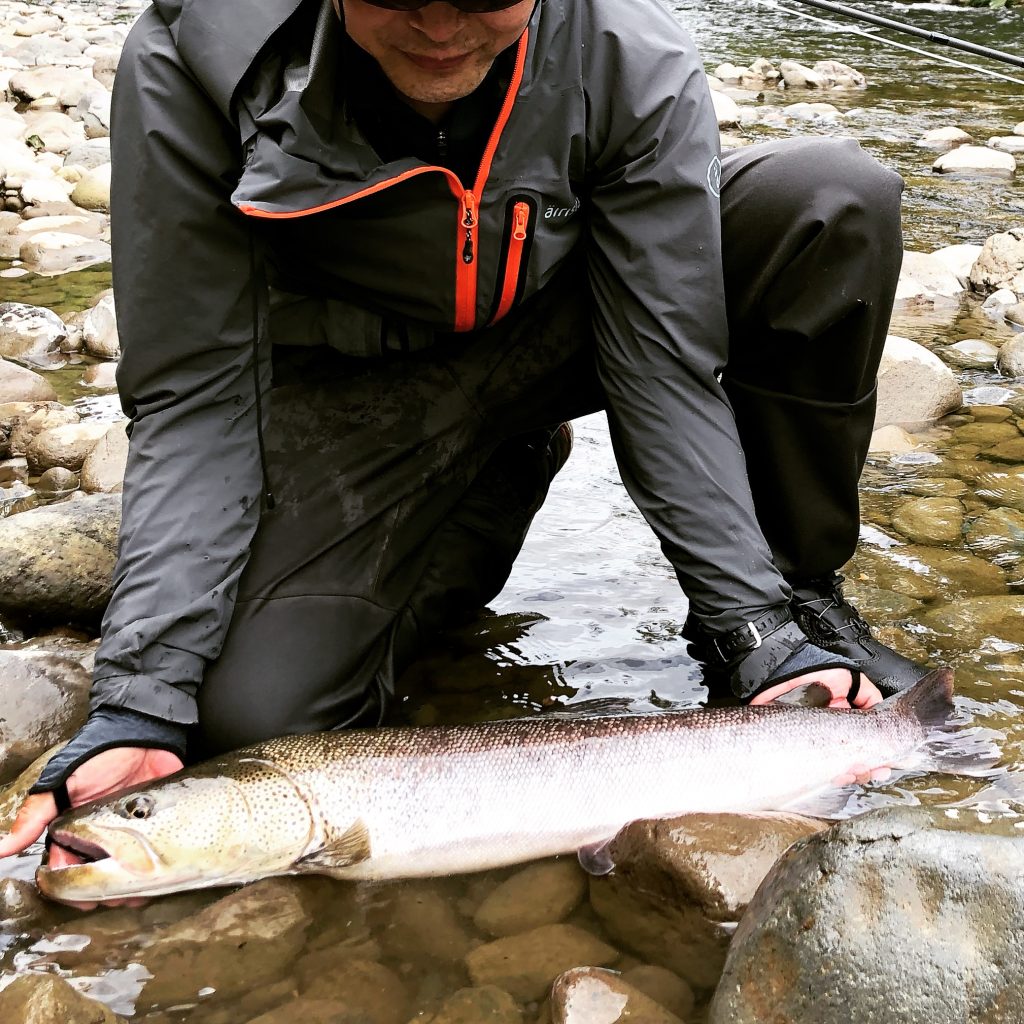 釣りキチ三平 大型ポスター イトウ・フライフィッシング 釣りキチ三平